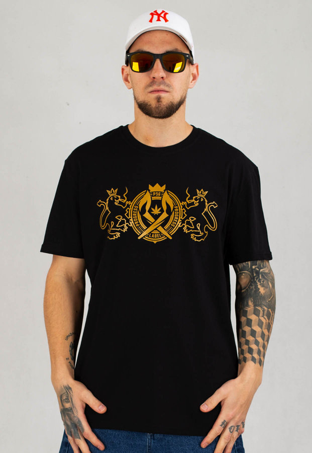 T-shirt Dudek P56 Lions czarny