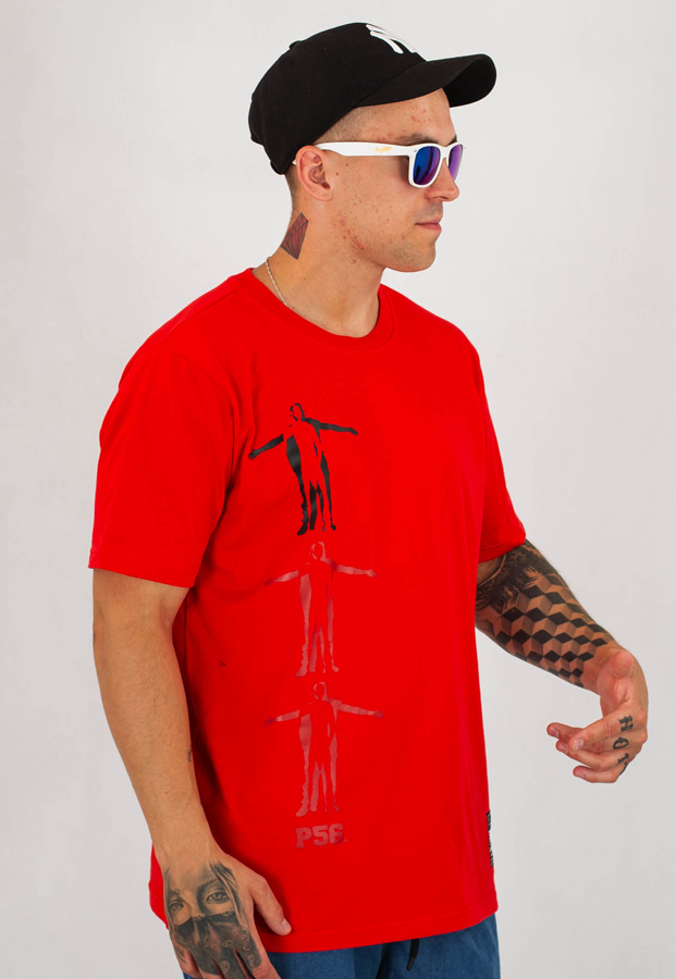 T-shirt Dudek P56 MC P56 czerwony