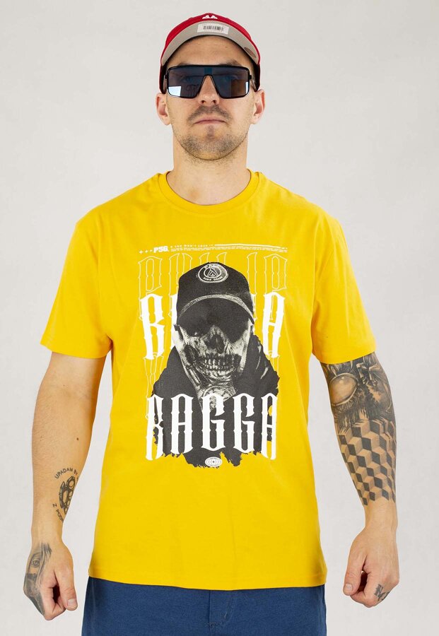 T-shirt Dudek P56 Philip Ragga żółty