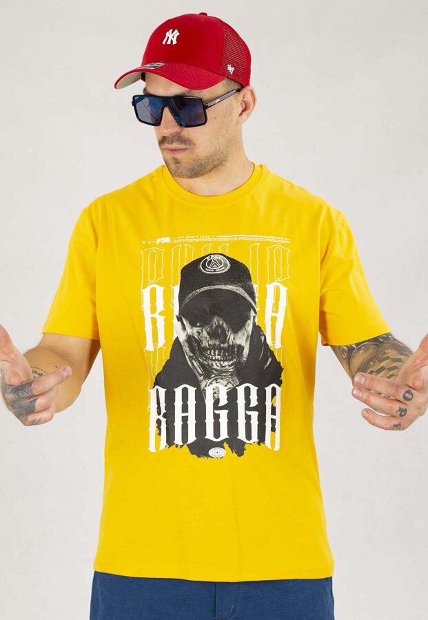 T-shirt Dudek P56 Philip Ragga żółty