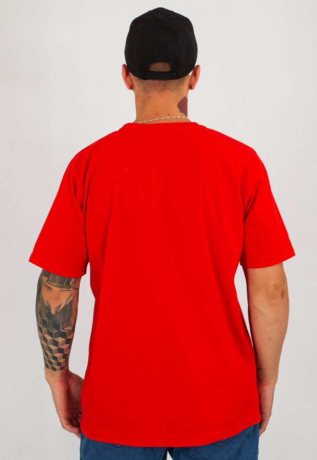 T-shirt Dudek P56 Progres Lion czerwony