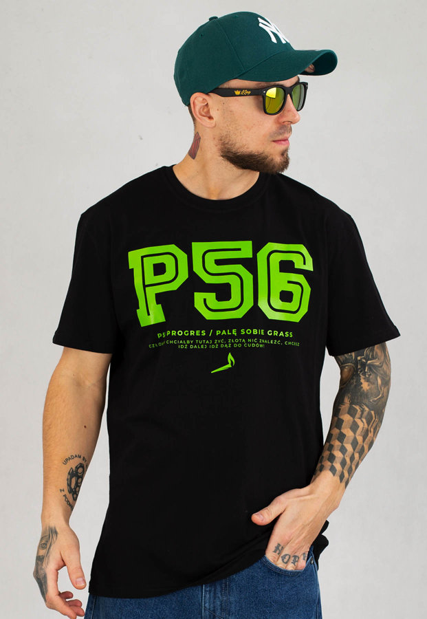 T-shirt Dudek P56 Progres PSG czarny
