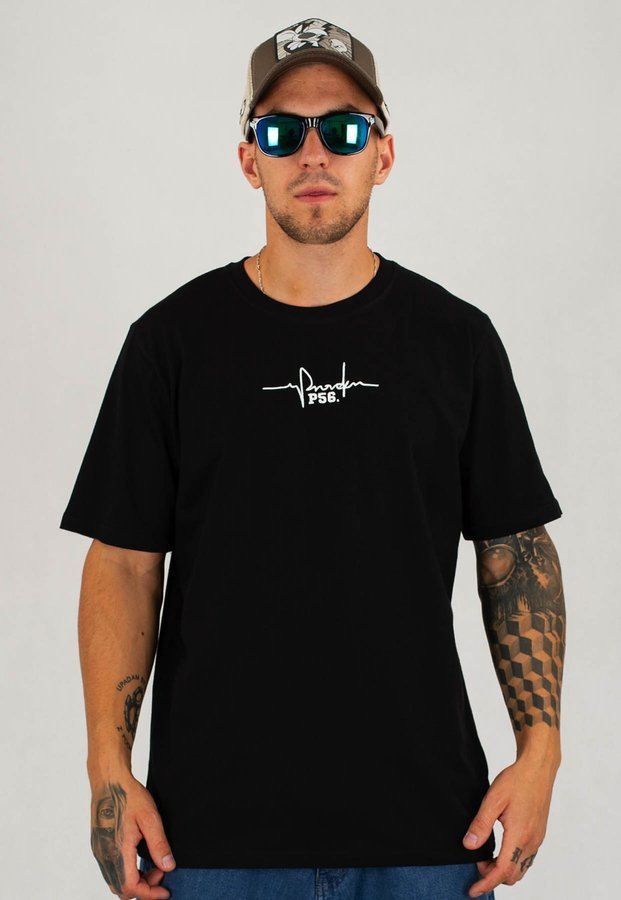 T-shirt Dudek P56 Tętno czarny