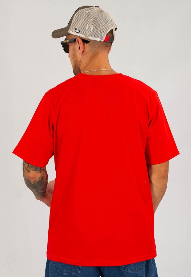 T-shirt Dudek P56 Trio czerwony
