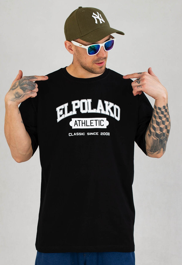 T-shirt El Polako ATH Ep czarny
