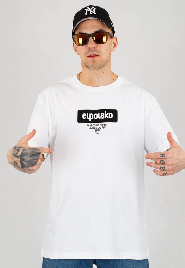 T-shirt El Polako C7 biały + Płyta Gratis