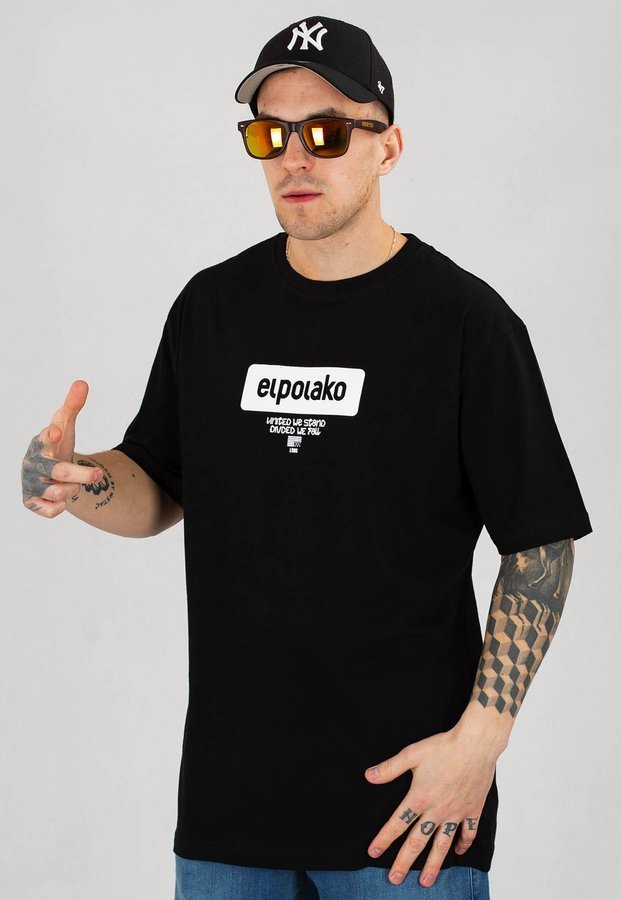 T-shirt El Polako C7 czarny + Płyta Gratis