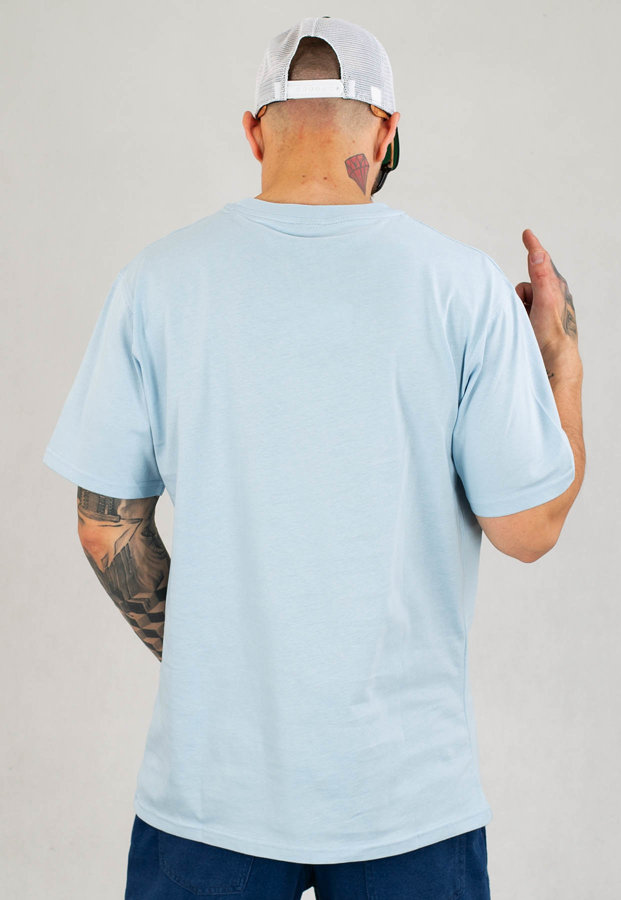 T-shirt El Polako Classic Outline jasno niebieski