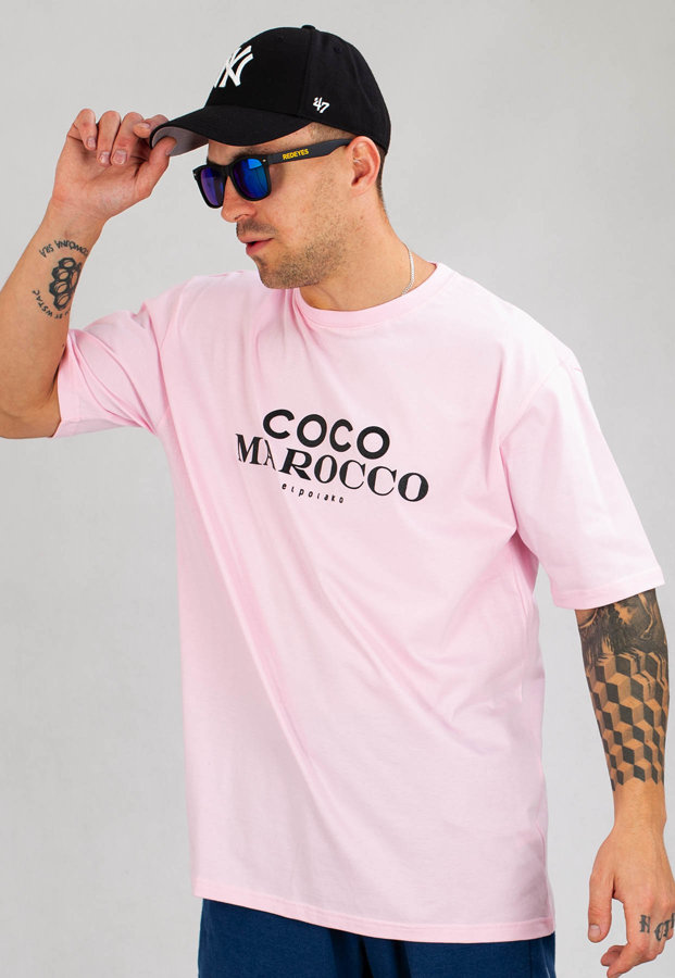 T-shirt El Polako Coco Marocco różowy