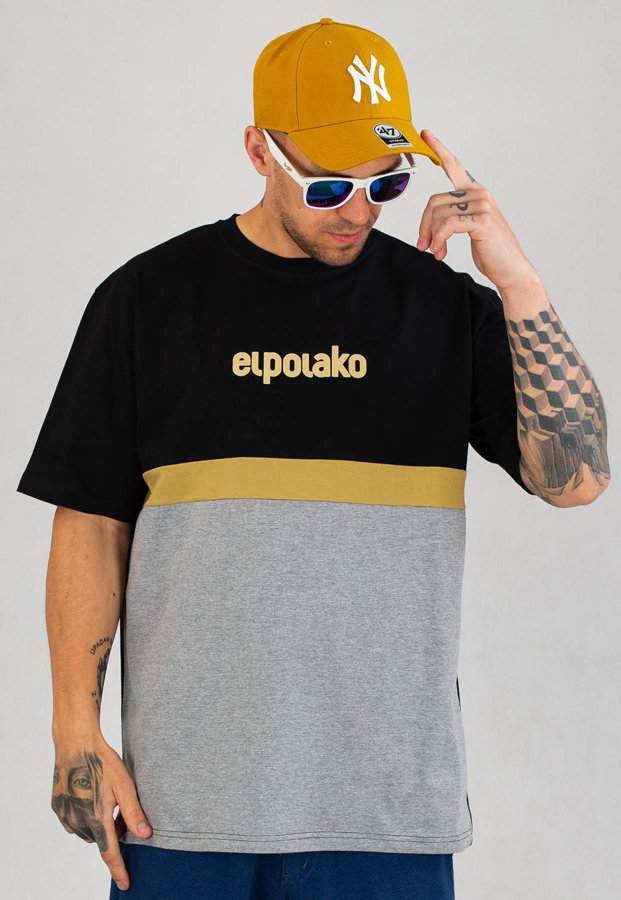 T-shirt El Polako Colors Classic czarny