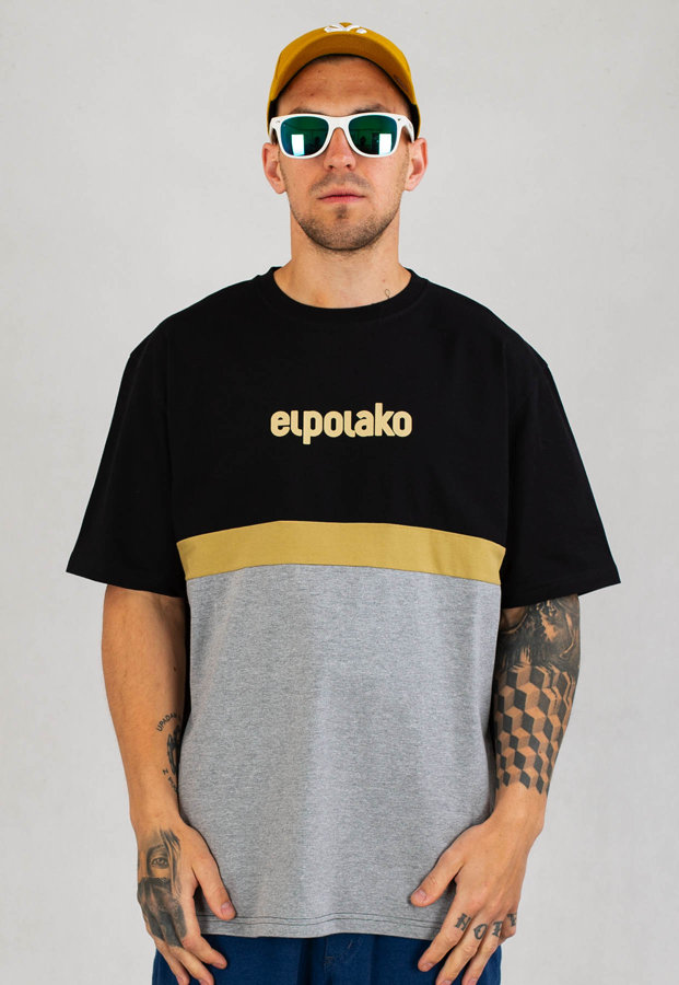 T-shirt El Polako Colors Classic czarny