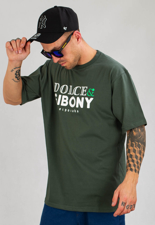 T-shirt El Polako Dolce & Gibony military khaki