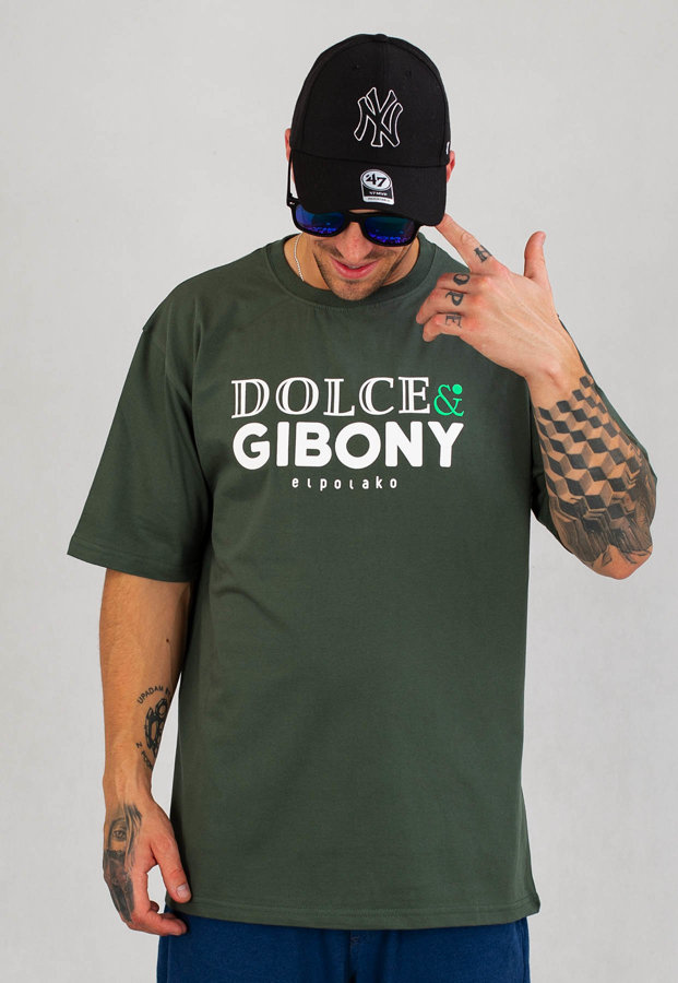 T-shirt El Polako Dolce & Gibony military khaki