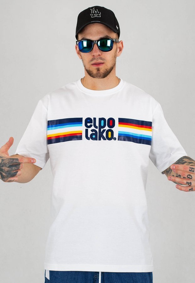 T-shirt El Polako EP_Colors biały + Płyta Gratis