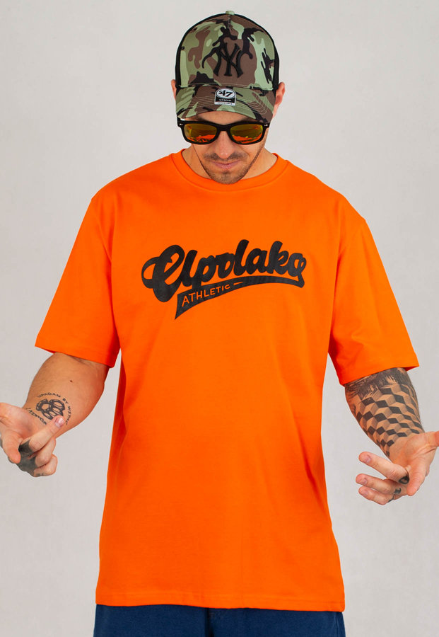 T-shirt El Polako Elpo Ball pomarańczowy