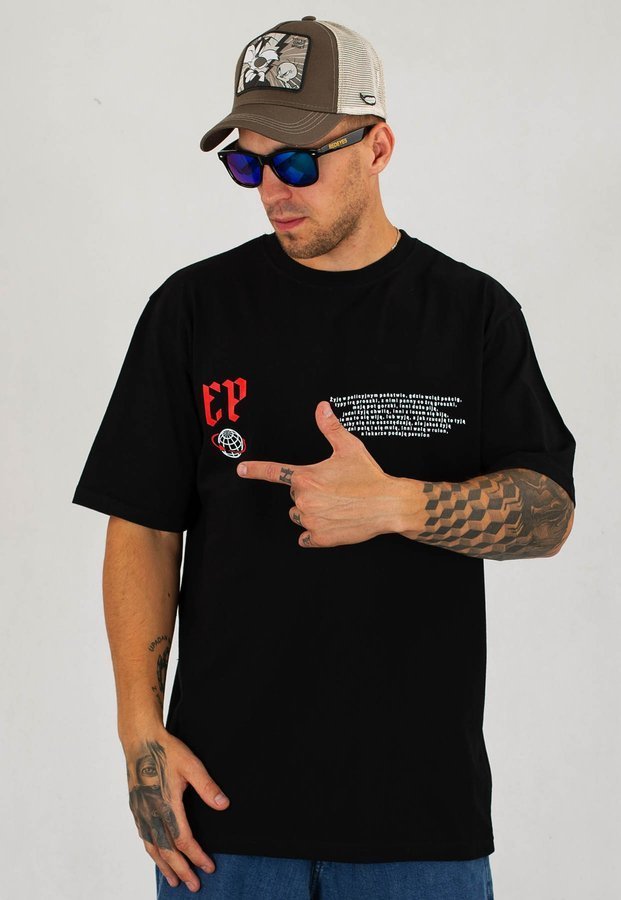 T-shirt El Polako EpCow czarny