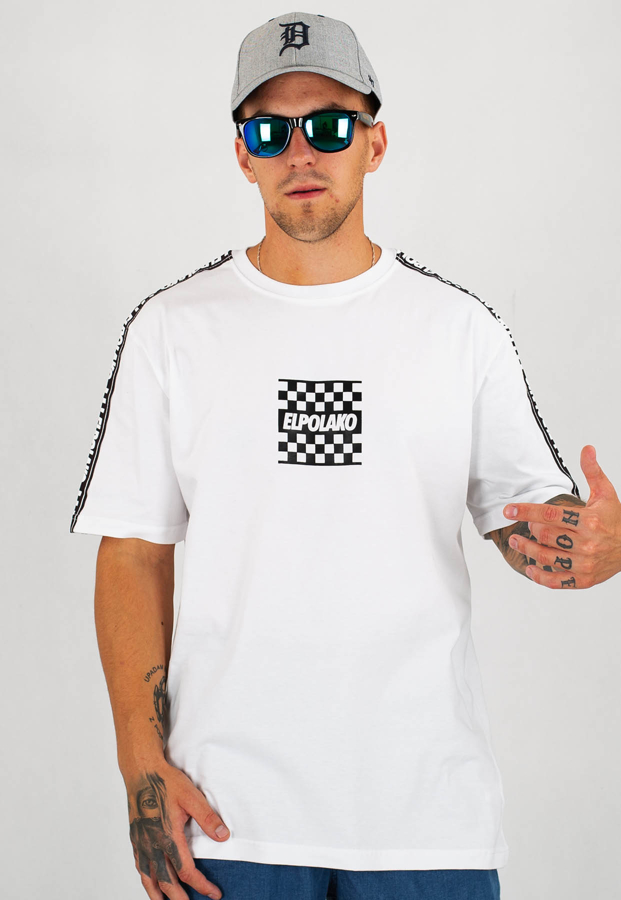 T-shirt El Polako F1 biały