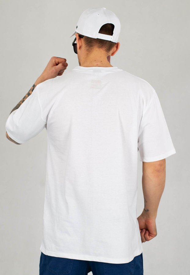 T-shirt El Polako Geometric biały