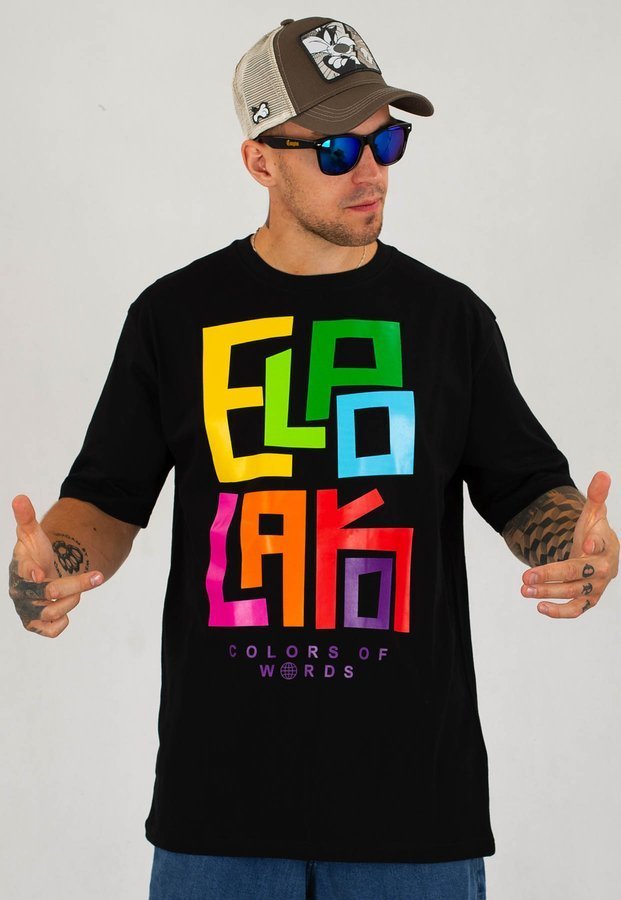 T-shirt El Polako Haos czarny