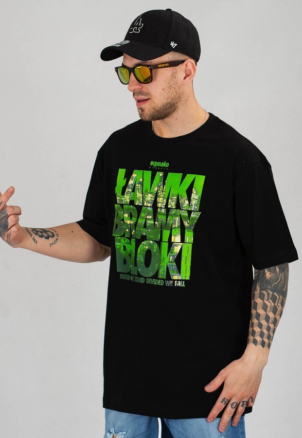 T-shirt El Polako Ławki czarny + Płyta Gratis