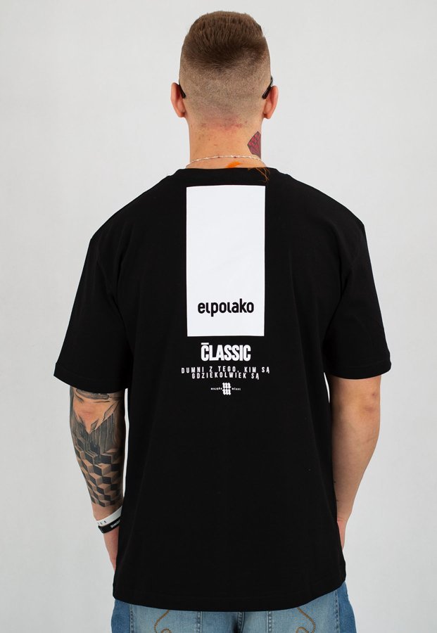 T-shirt El Polako New Box czarny