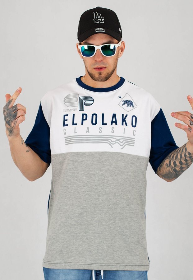 T-shirt El Polako RP_EP szary + Płyta Gratis