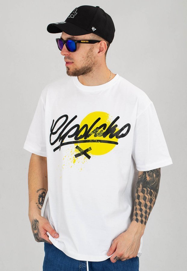 T-shirt El Polako Splash biały + Płyta Gratis