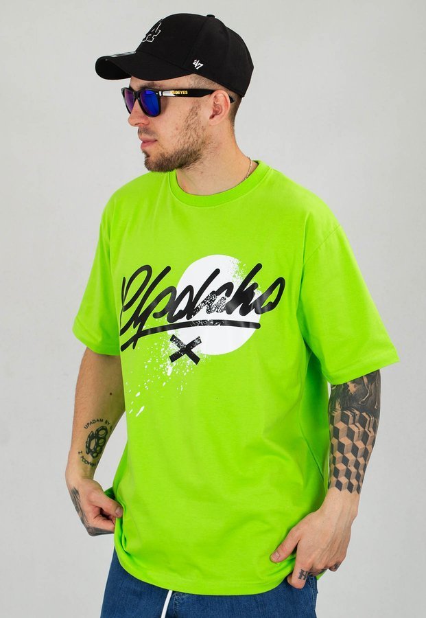 T-shirt El Polako Splash limonkowa + Płyta Gratis