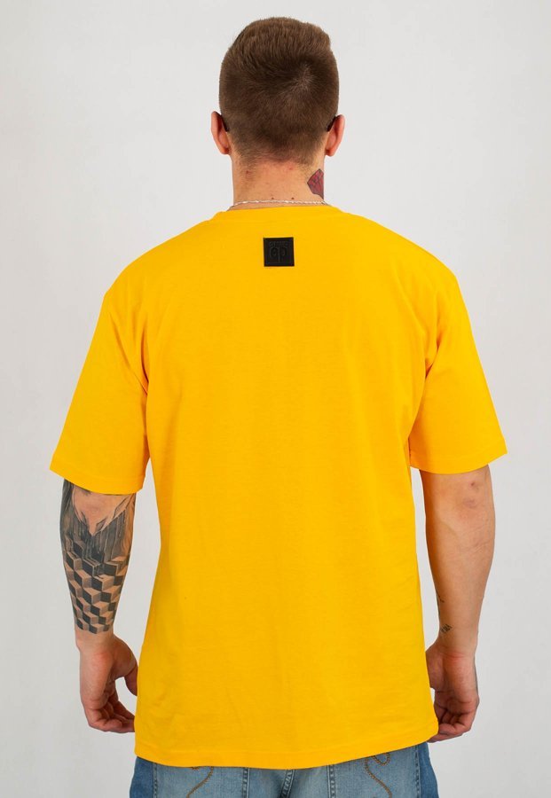 T-shirt El Polako VHS żółty