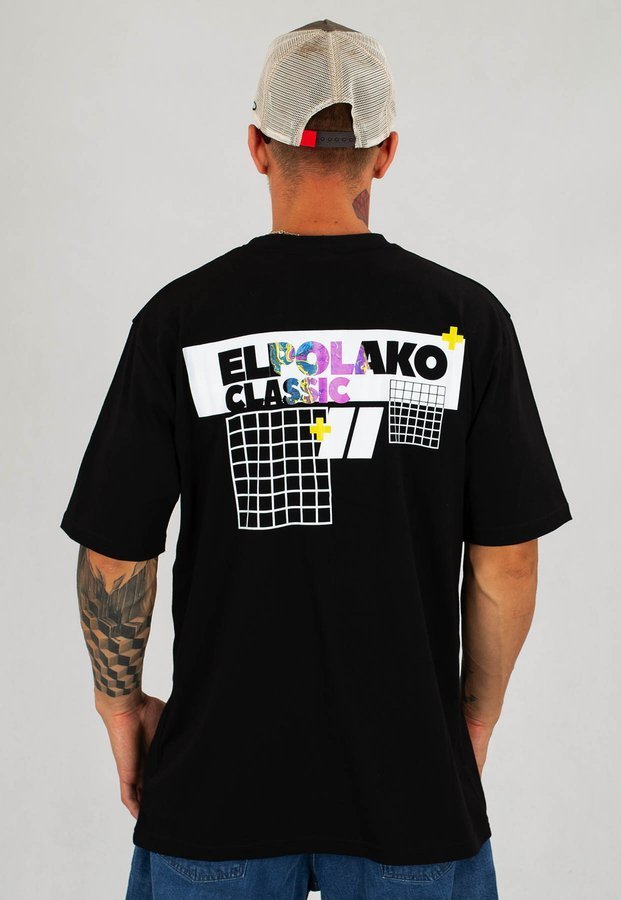 T-shirt El Polako Vinyl czarny + Płyta Gratis