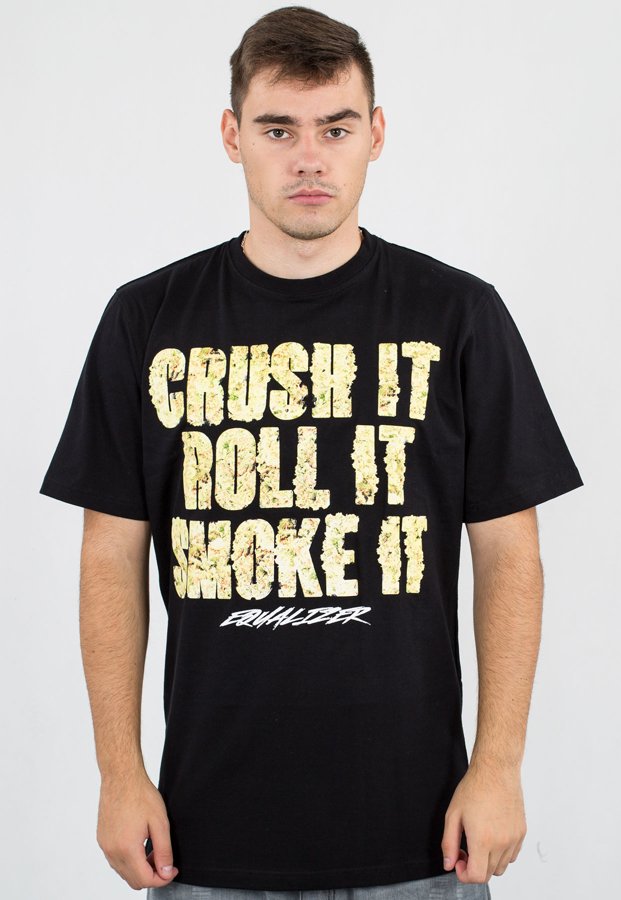T-shirt Equalizer Crush It czarny