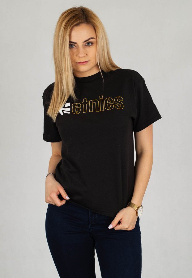 T-shirt Etnies Ecrop czarny