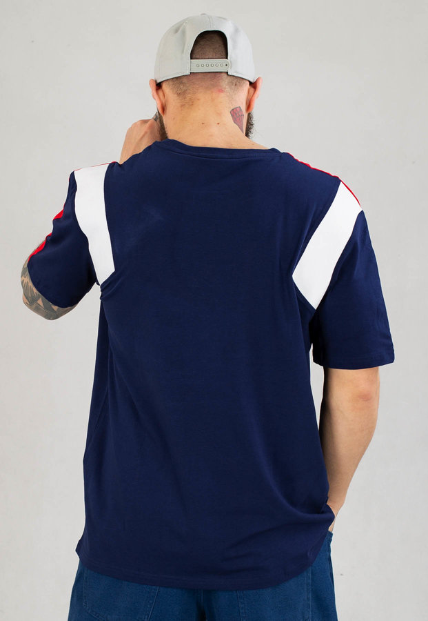 T-shirt Fila Bormio FAM0175 niebieski