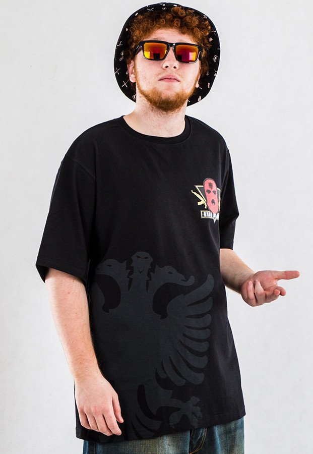 T-shirt Gang Albanii Królowie Życia czarny