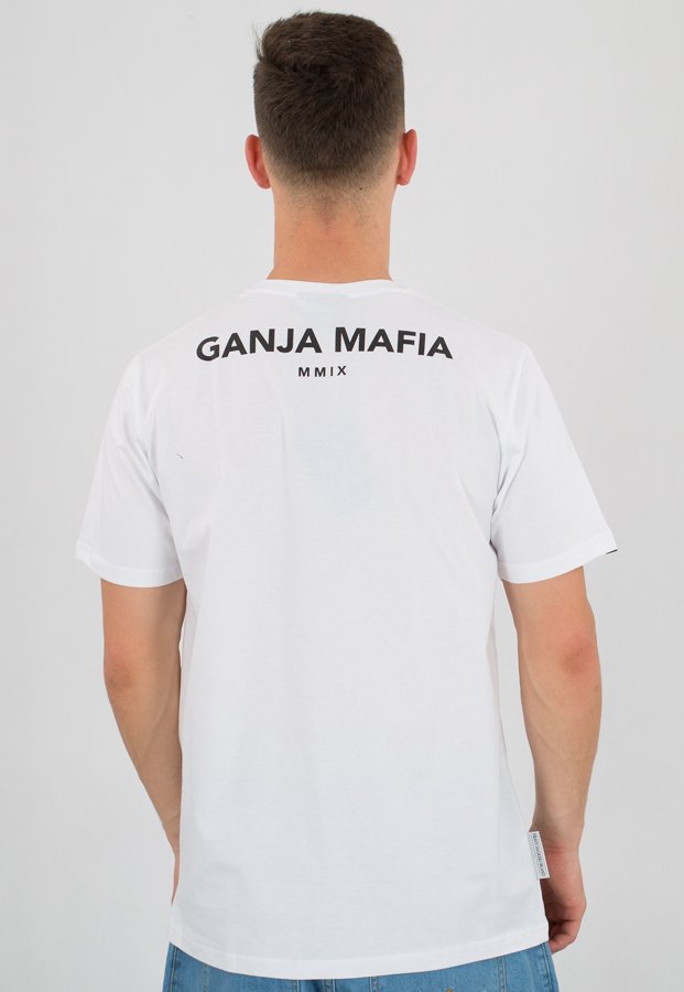 T-shirt Ganja Mafia Classic biały