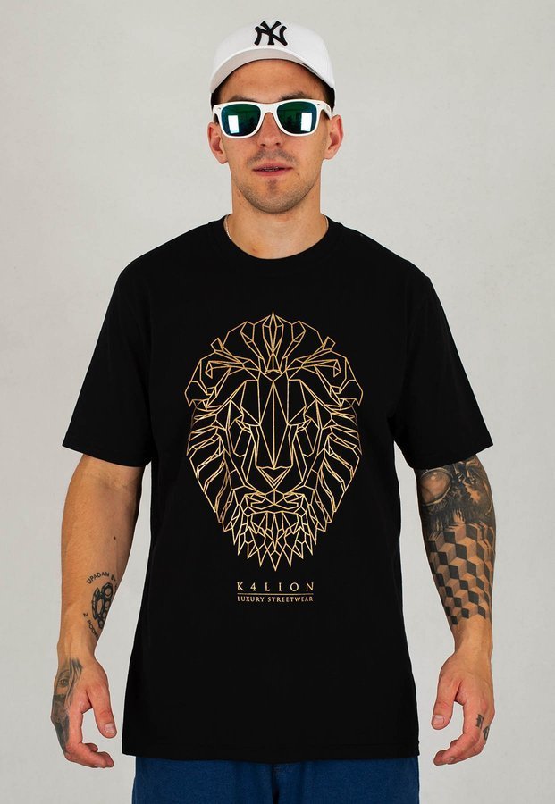 T-shirt Ganja Mafia Kalion Geometric czarny