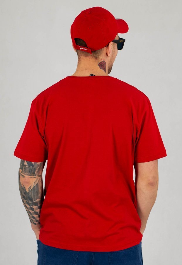 T-shirt Grube Lolo USS czerwony