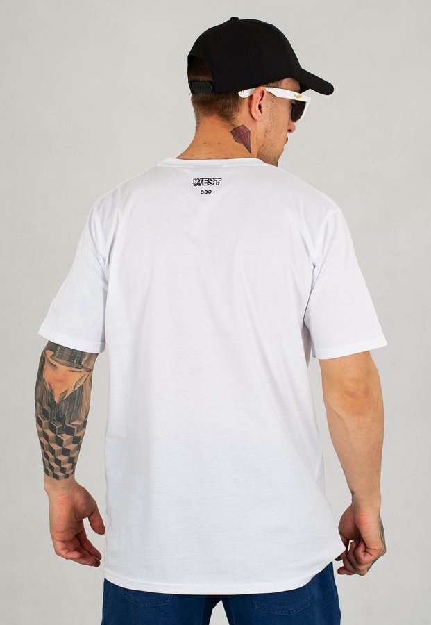 T-shirt Intruz Big Tag Front biały