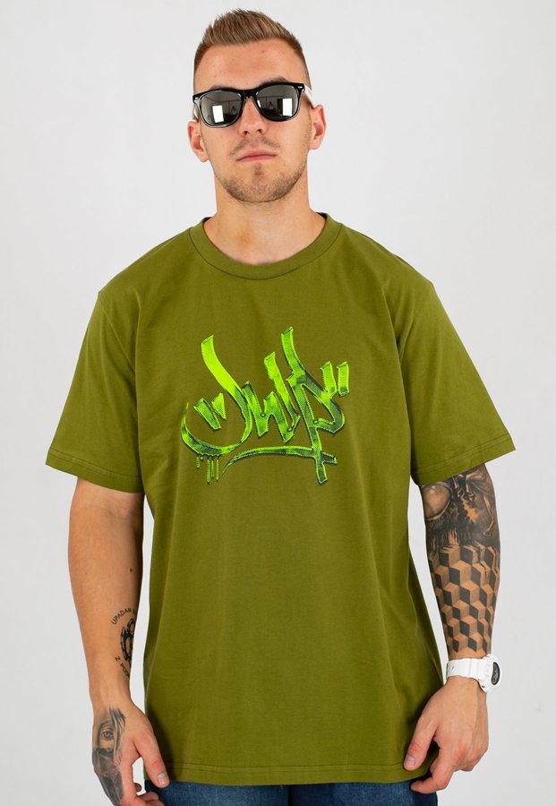 T-shirt JWP Signals zielony