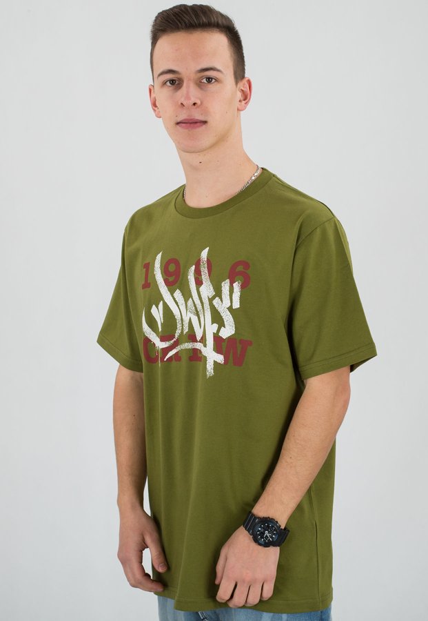 T-shirt JWP Template zielony