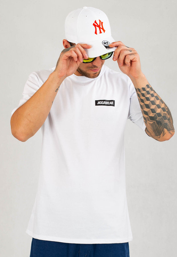T-shirt Jigga Wear Fame Name biały