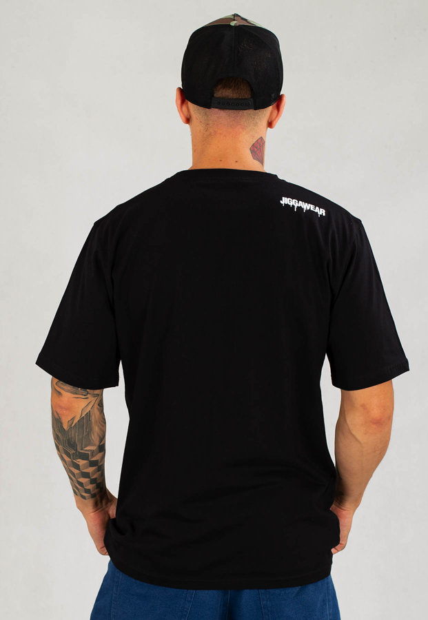 T-shirt Jigga Wear Painted Logo czarny