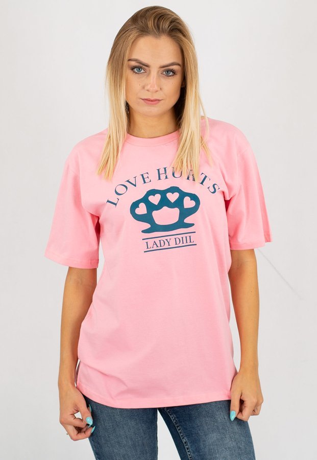 T-shirt Lady Diil Bibi różowy