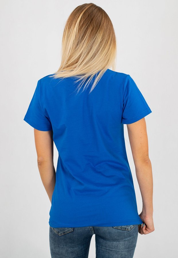 T-shirt Lady Diil Harvard niebieski