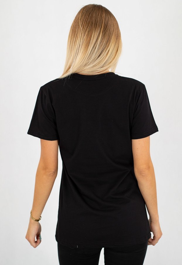 T-shirt Lady Diil Pattern czarny