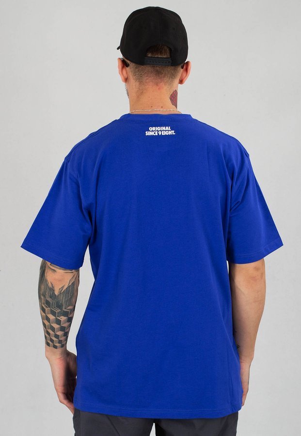 T-shirt Mass Base niebieski