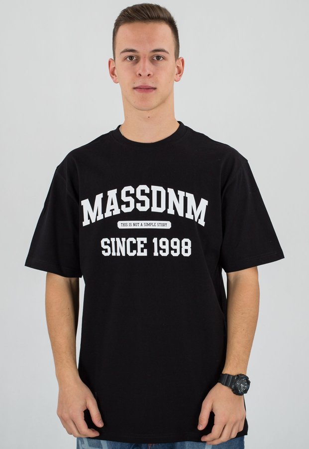 T-shirt Mass Campus czarny