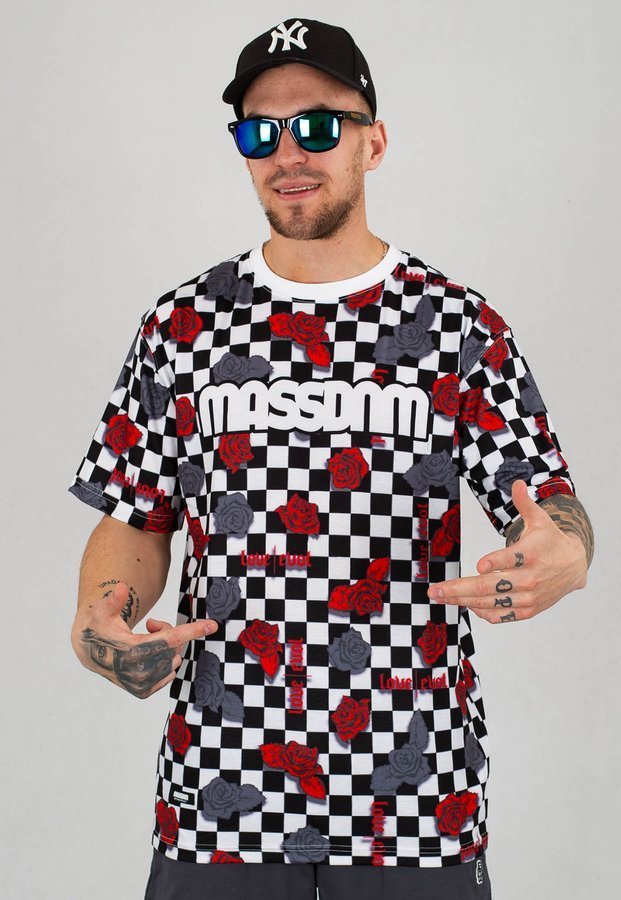T-shirt Mass Checkmate kolorowy