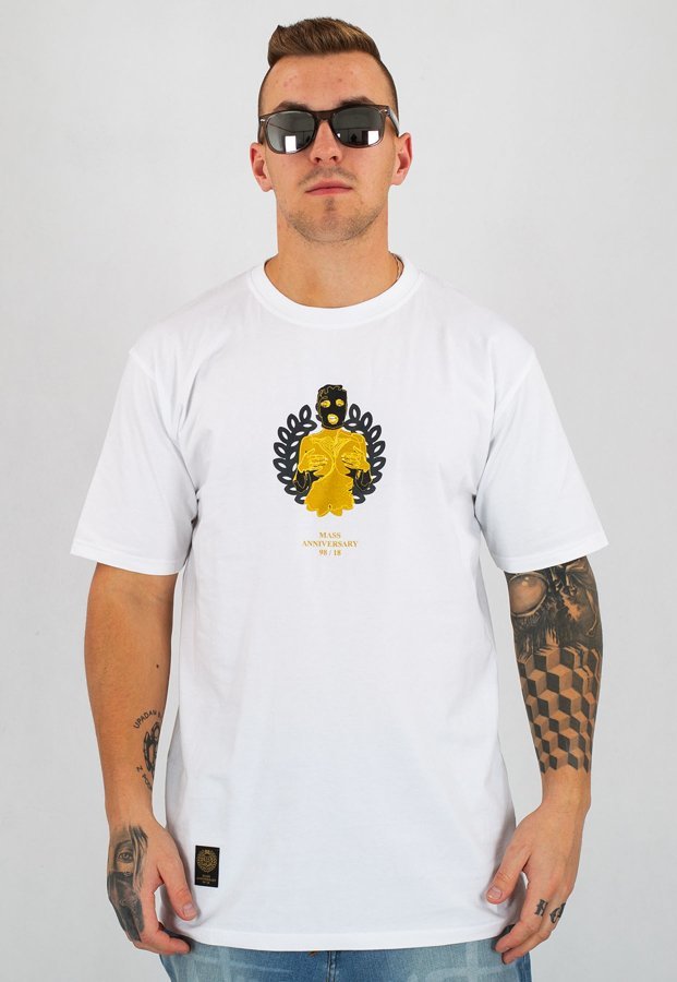 T-shirt Mass Golden Chick biały