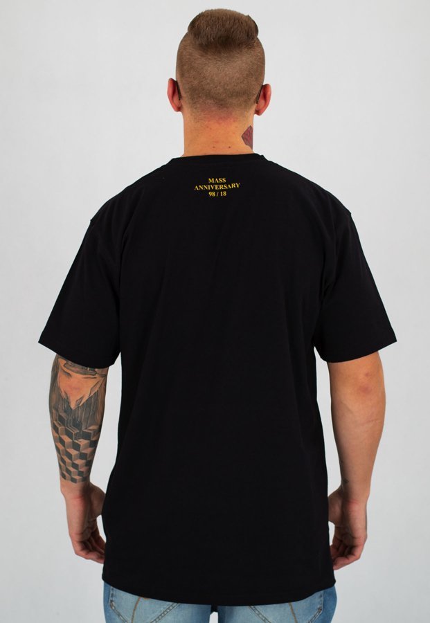 T-shirt Mass Golden Uzi czarny